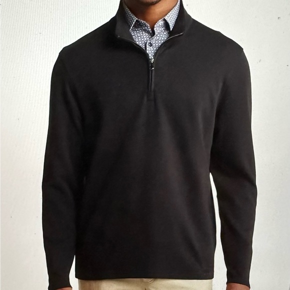 Zachary Prell Men's Joe Quarter Zip Pullover Grey NWT Sz M - Picture 12 of 12